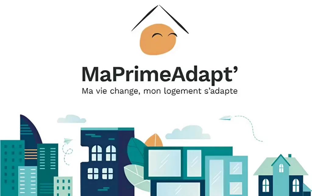 Logo et illustration MaPrimeAdapt'